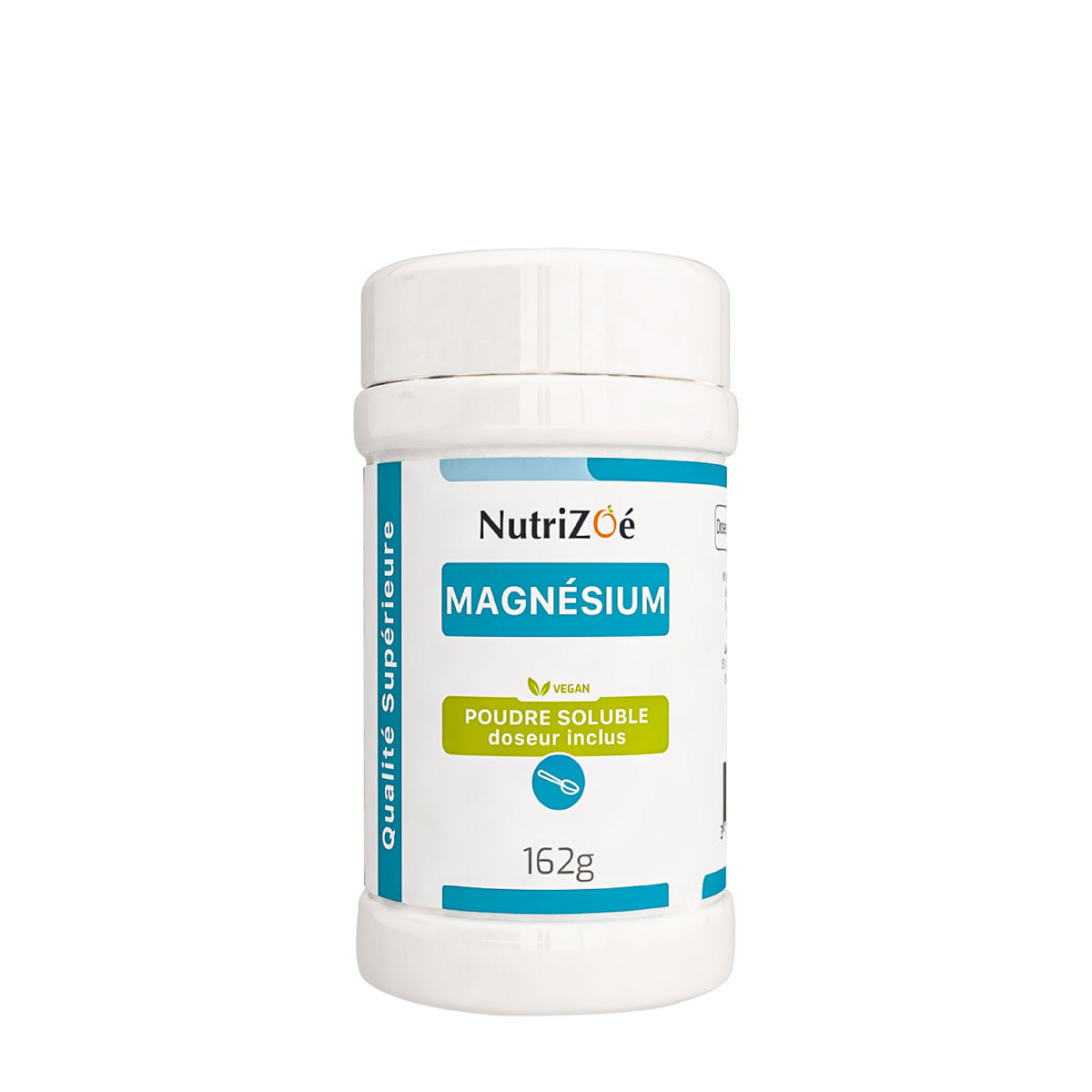 magnésium bisglycinate biodisponible | poudre soluble | Format 162g | Nutrizoé