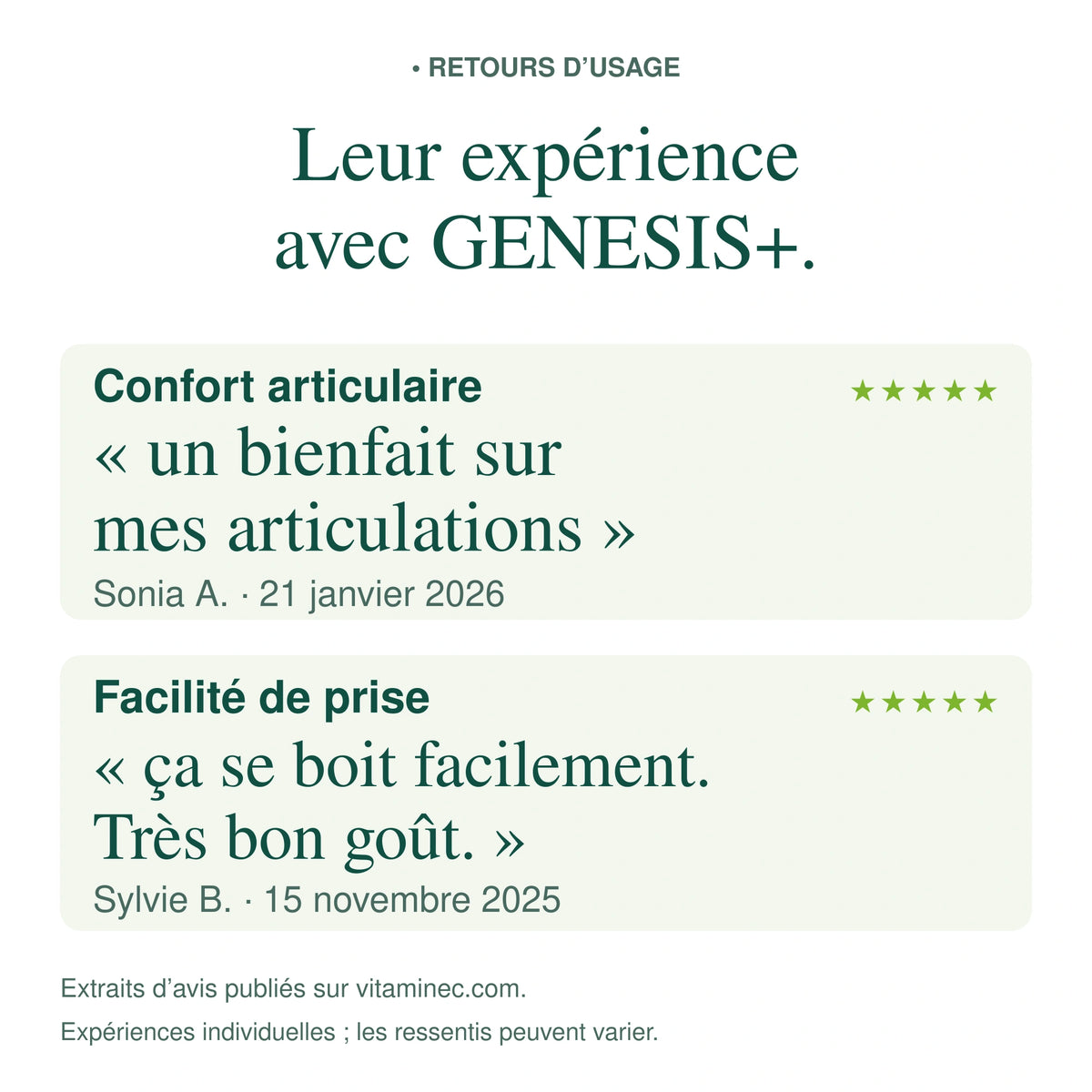 Réveillez votre biosynthèse naturelle de collagène avec GENESIS+