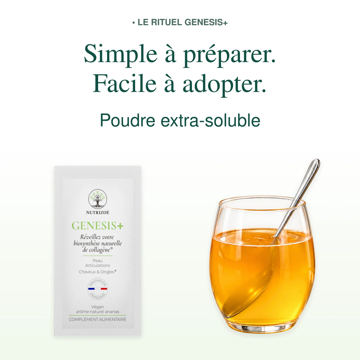 Réveillez votre biosynthèse naturelle de collagène avec GENESIS+