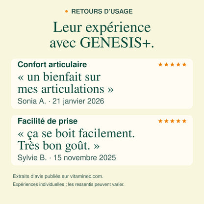 GENESIS+ Le collagène autrement