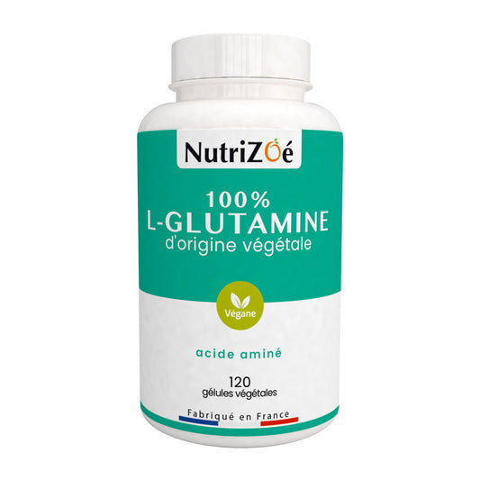 L-Glutamine végane en gélules | acide aminé | Nutrizoé