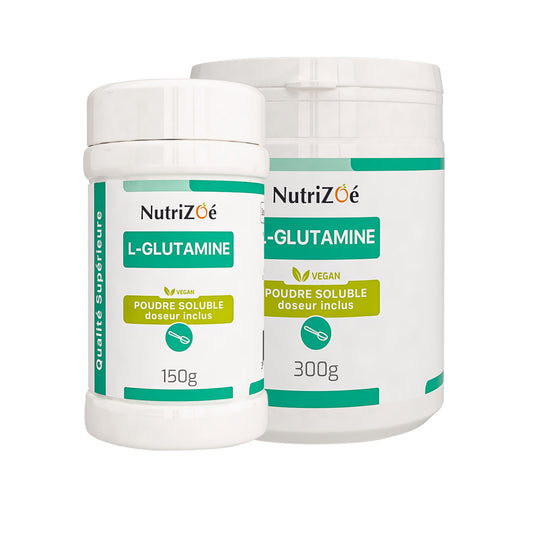 L-Glutamine végane en poudre | acide aminé | Nutrizoé