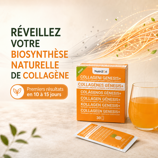 RÉVEILLEZ VOTRE BIOSYNTHÈSE NATURELLE DE COLLAGÈNE
